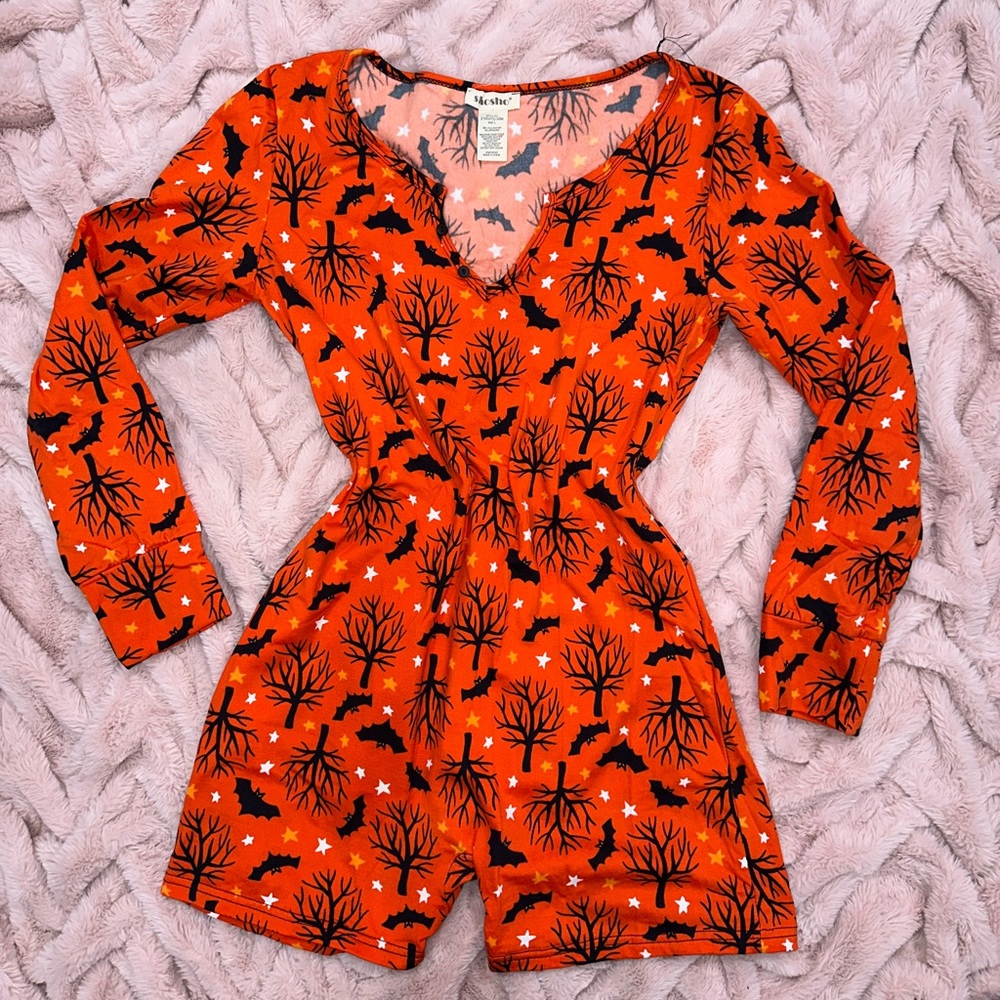 Halloween Romper Pajamas pjs